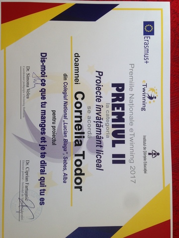 Premiile Nationale eTwinning 2017