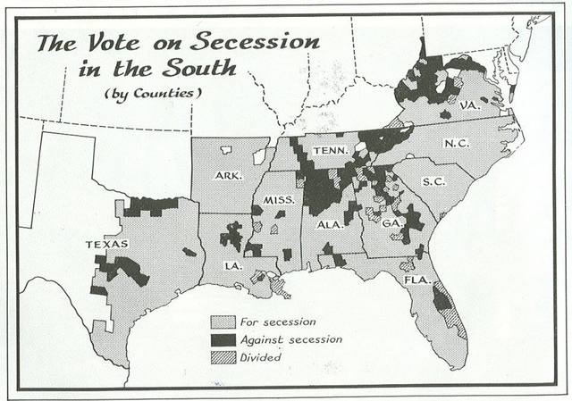 South Carolina Votes to secede from the United States