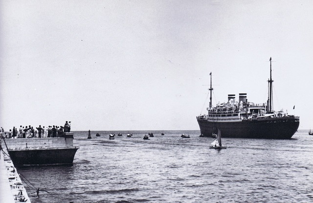 The United States government revises its neutral stance and allows for sales of military goods to occur - the buyer responsible for payment and transport.