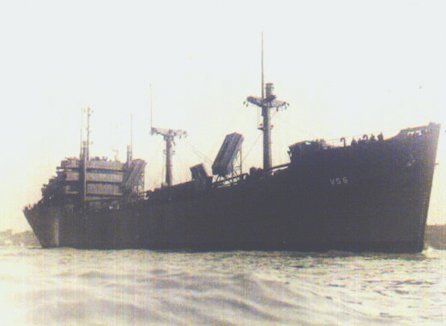 War goods begin leaving U.S. shores bound for Britain.