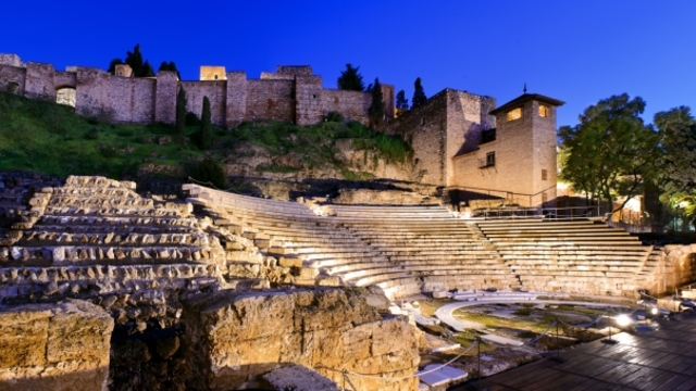 The Roman Theater of Malaga