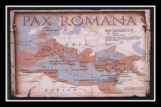 Pax Romana y la extension del Imperio.