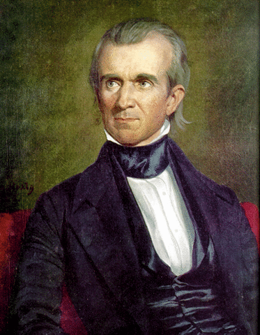James Polk became president