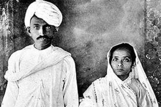 Ghandi gets married to Kasturba