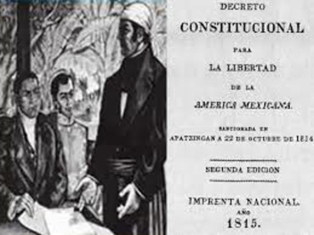 Constitución de Apatzingan.