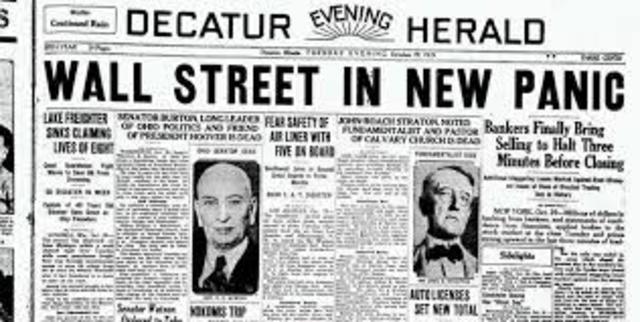 Gran Depresión en E.E.U.U.