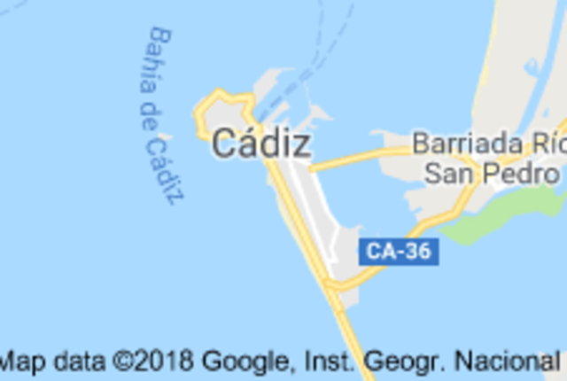 Pasando por Cadiz
