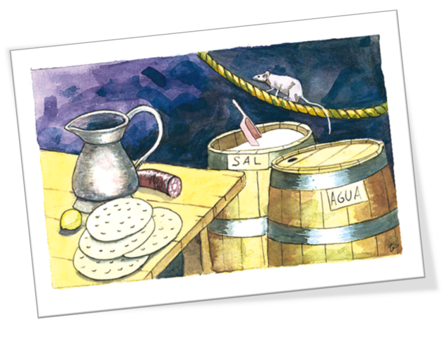 Motin debido a falta de Alimentos