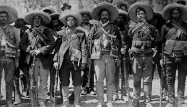Inicio de la Revolución Mexicana