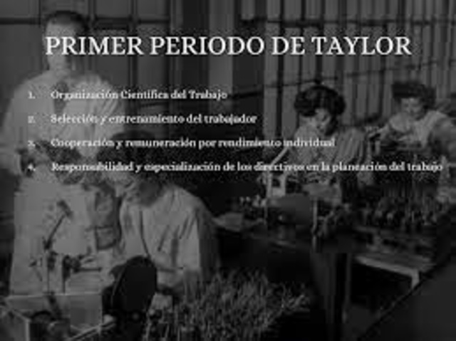 Primer periodo de Taylor