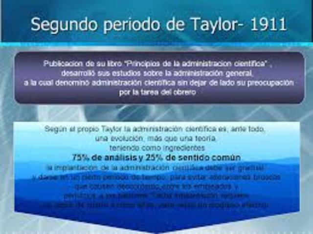 Segundo periodo de Taylor