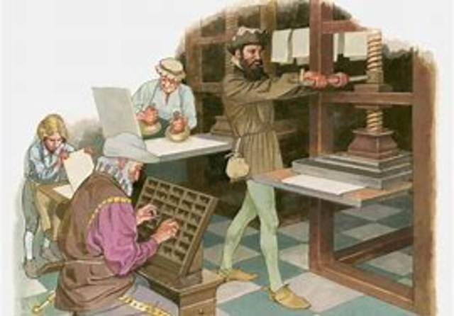 Descubrimiento de la imprenta