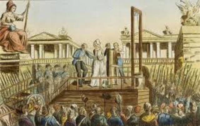 Marie Antoine Executed