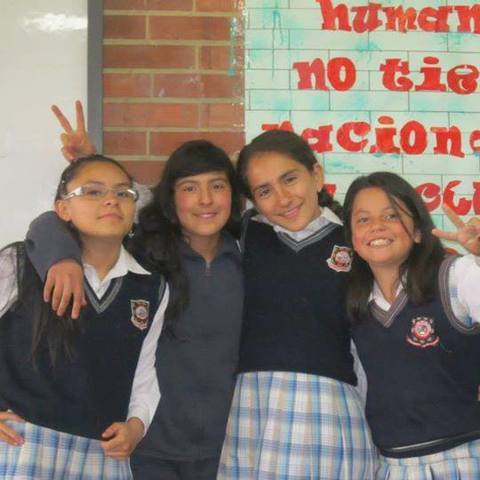 Primera foto en el colegio