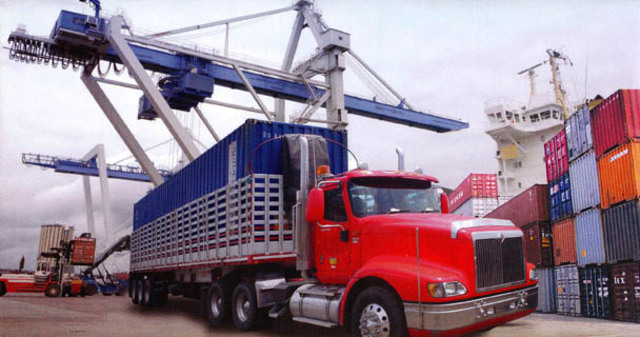 tipos de transporte de carga - transporte terrestre