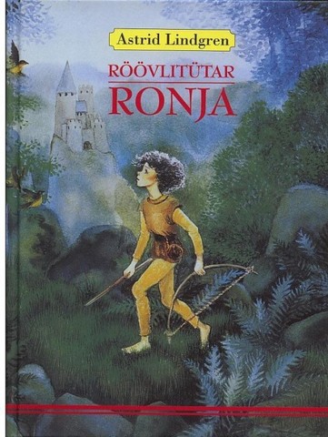 Raamat ,,Röövlitütar Ronja".