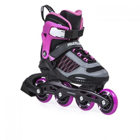 Aprendió a andar en rollers