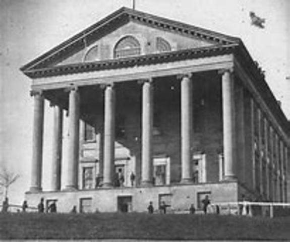 Richmond becomes the Capital of the Confederacy