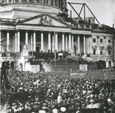 Abraham Lincoln elected president