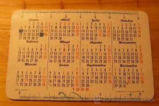 El calendario