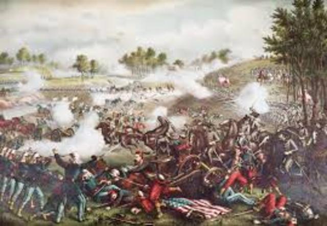 First battle of Bull Run is fought