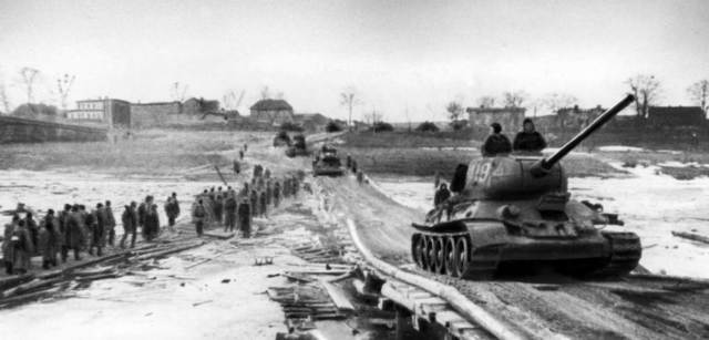 Висло-Одерская операция советских войск.