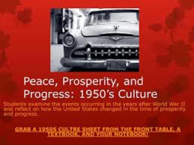 1950's prosperity