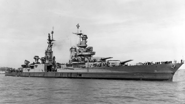 USS Indianapolis Atomic bomb transportation