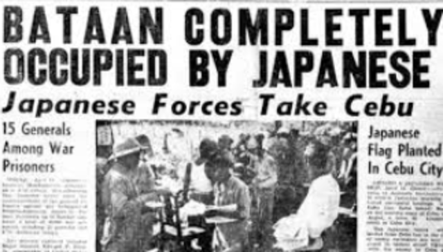 Japan attacks Bataan