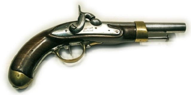 1825 ca. - Percussion-cap guns are in general use.