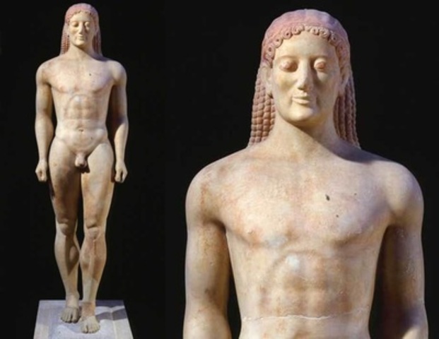 Kouros di Milo (560-540a.C)