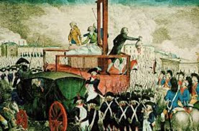Louis XVI is executed