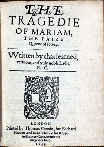 The Tragedy of Mariam Published