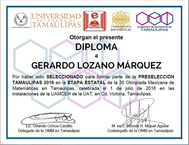 Olimpiada Mexicana de Matemáticas