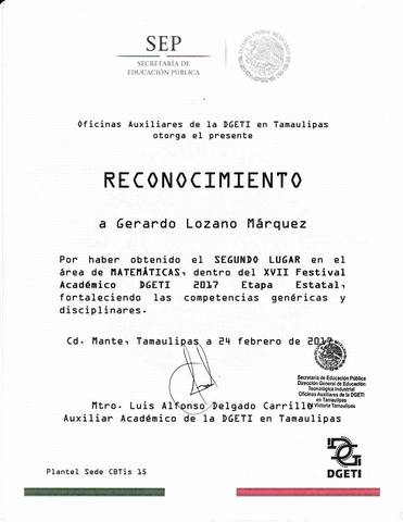 Festival académico DGETI