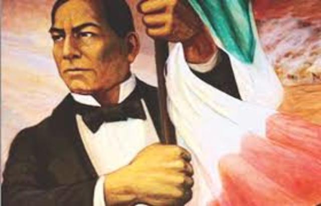 Natalicio de Benito Juárez.