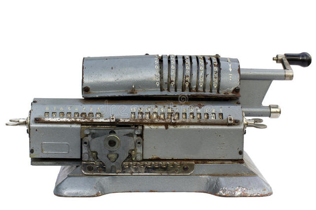 primera calculadora analógica