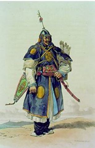 Uso de el arco y la flecha en el imperio chino