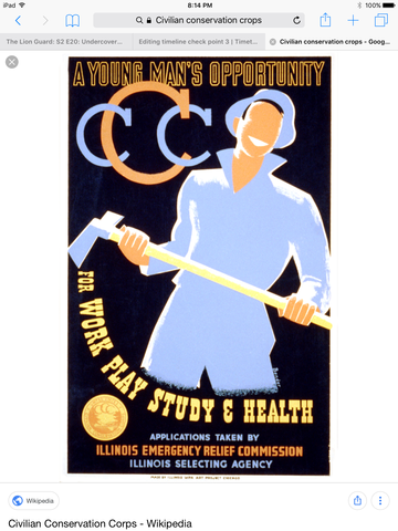 Civilian conservation crops