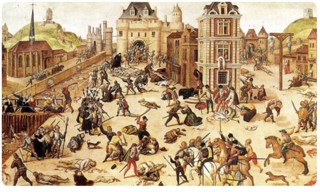 Masacre Calvinistas Franceses