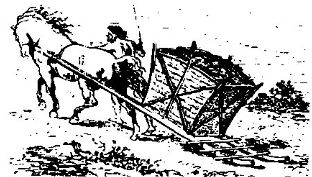 Parihuelas, trineos y rodillos.