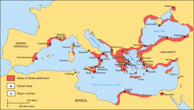Second greek colonisation