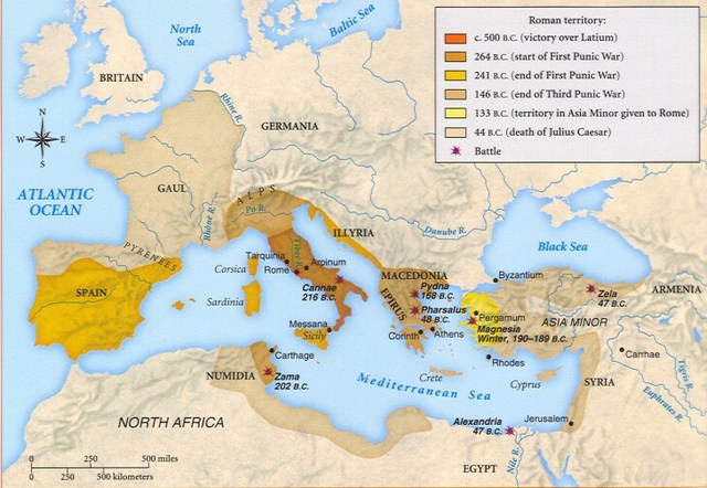 Mediterranean Expansion: 5th-3rd