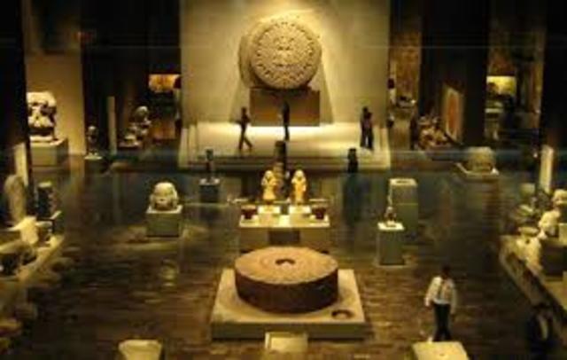 - INAUGURACIÓN DEL MUSEO NACIONAL DE ANTROPOLOGÍA -