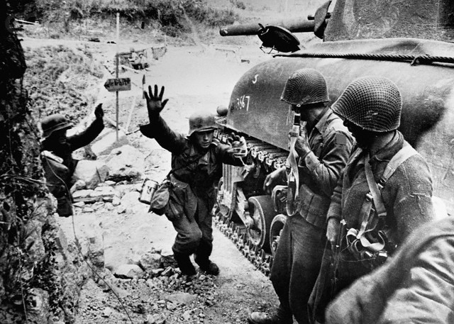 U.S. Troops surrender