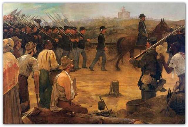 Confederates Surrender At Vicksburg