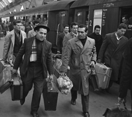 The immigrants flows from Greece to Germany