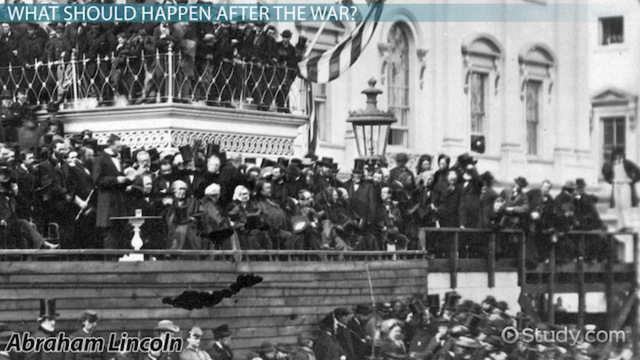 Lincoln gives his second inaugural address