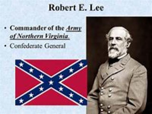 Robert E. Lee is named commander of the army of Northern Virginia