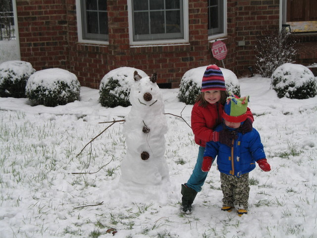 Fui en la nieve por primera vez